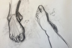 FOOT-STUDIES-CHARCOAL-DRAWINGS