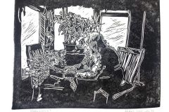 linocut-print-by-Mary-Vasquez-titled-Margaret-copyright-Mary-Vasquez-2018-1-1024x768